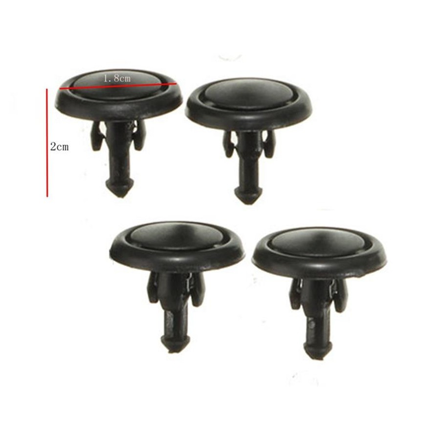 40pcs Car Engine Fastener Clips Rivets Panel Fender Retainer Auto Fitting Kit