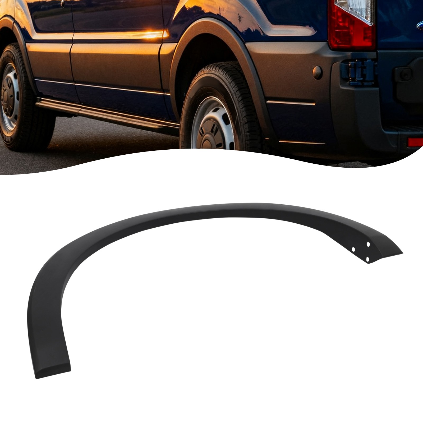 Rear Left Fender Trim Wheel Arch Molding For 2015-2022 Ford Transit 150/250/350