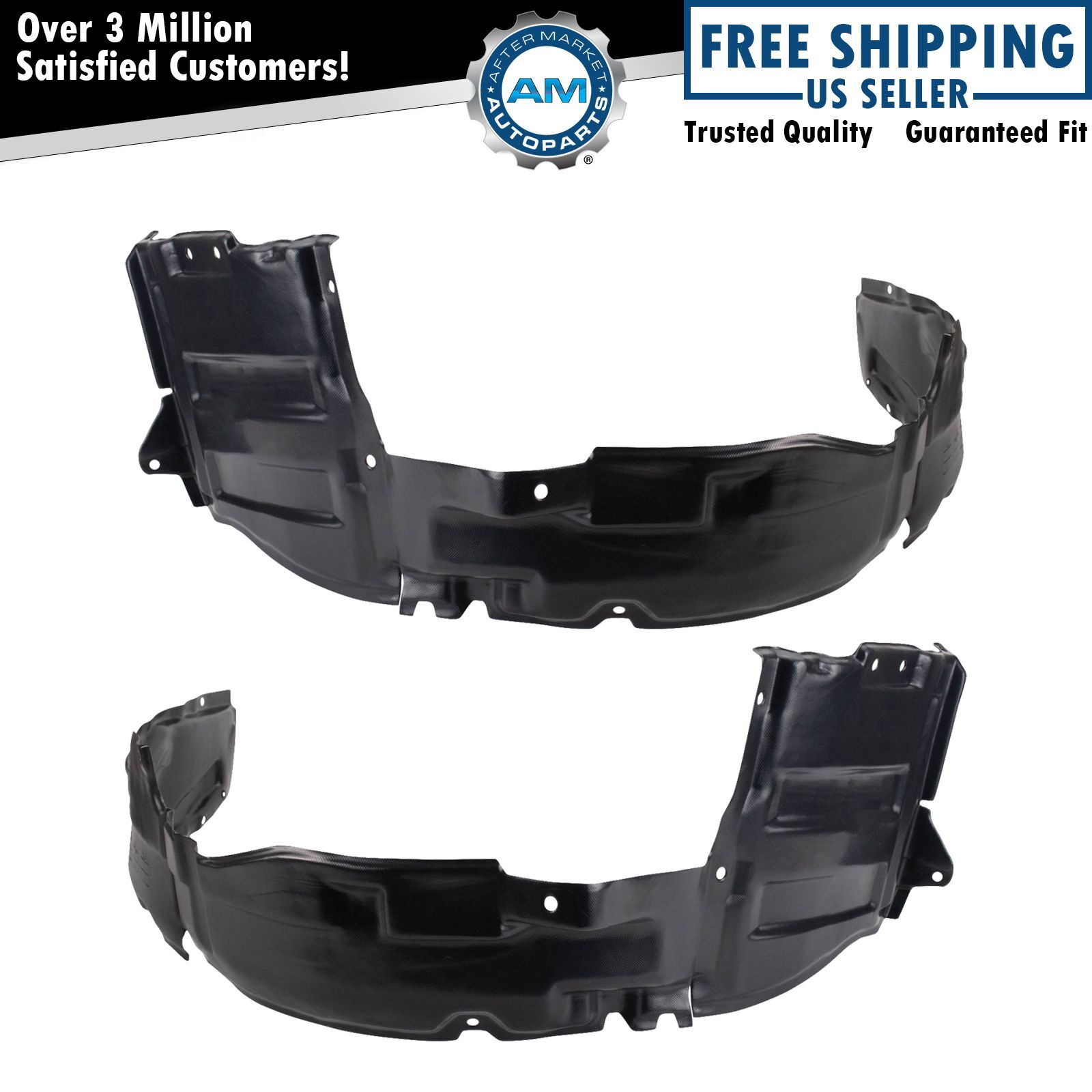 Inner Fender Liner Set Fits 1999-2001 Mitsubishi Galant