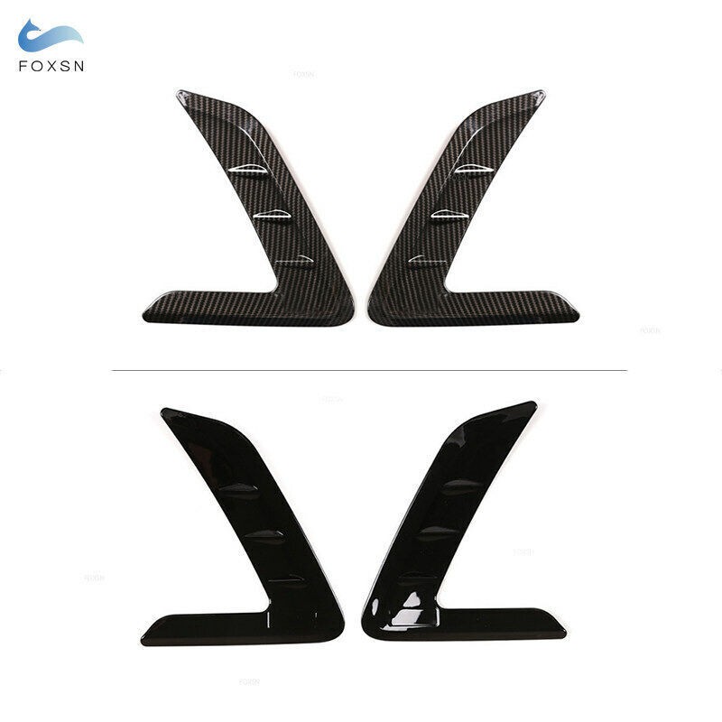 Carbon Fiber Texture Fender Side Air Outlet Cover For BMW 3 Series G20 2019-2021