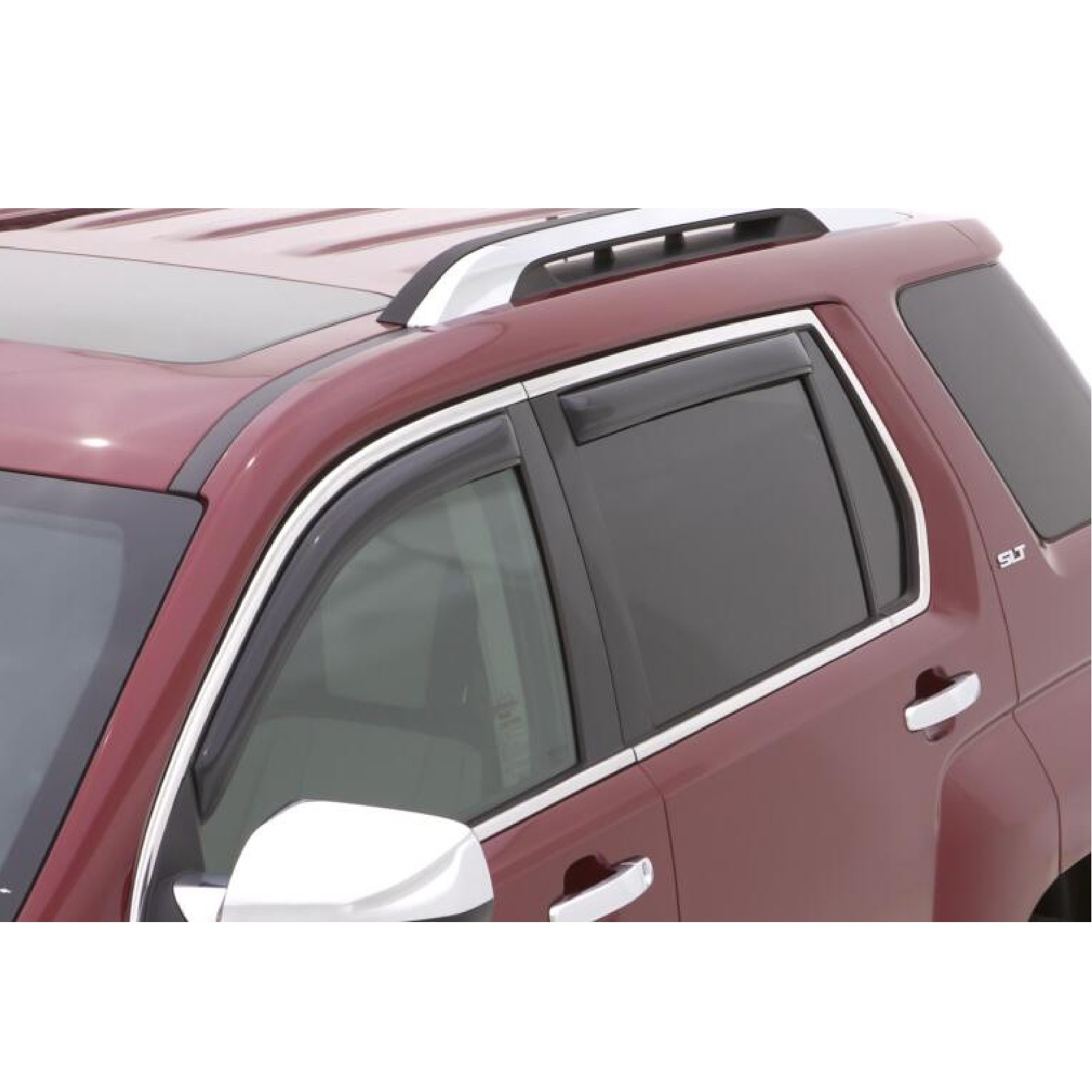AVS In-Channel Front & Rear Smoked Acrylic Window Ventvisors for 10-17 Terrain