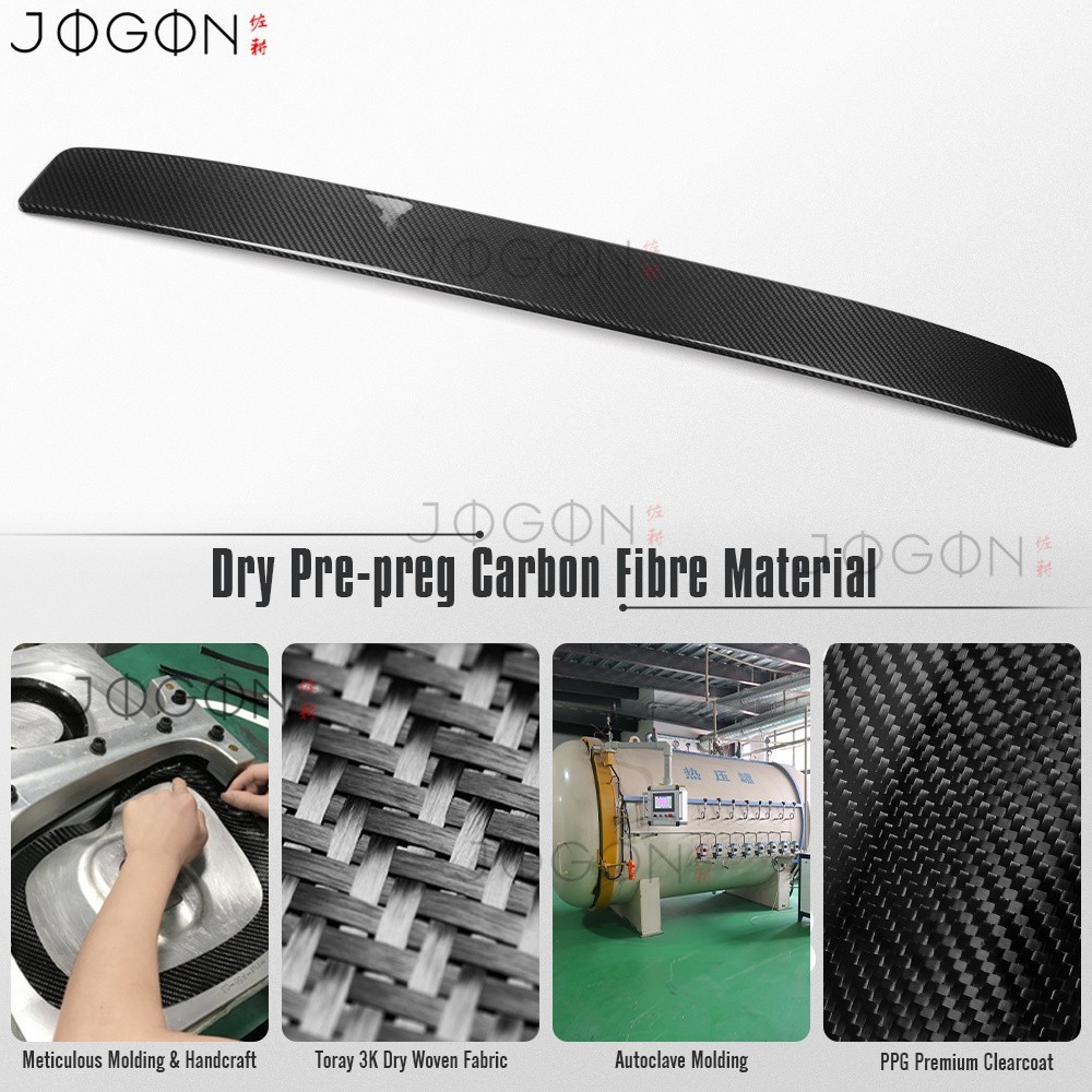 For Acura Integra Type S A Spec 2023-26 Real Carbon Roof Window Air Flow Spoiler