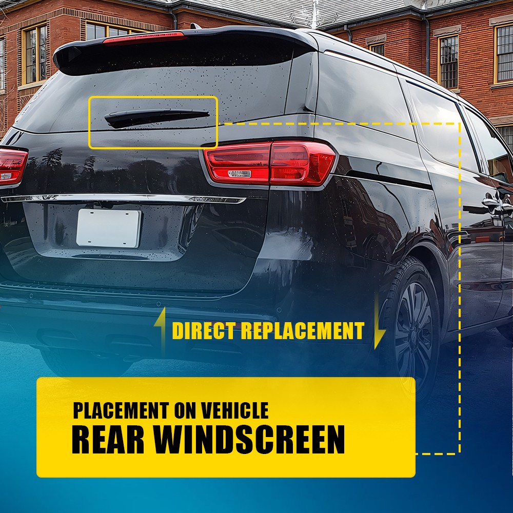1-10Set Back Window Wiper Arm&Blade Kit for Kia Sedona 2015-21 Rear 98850-2W000