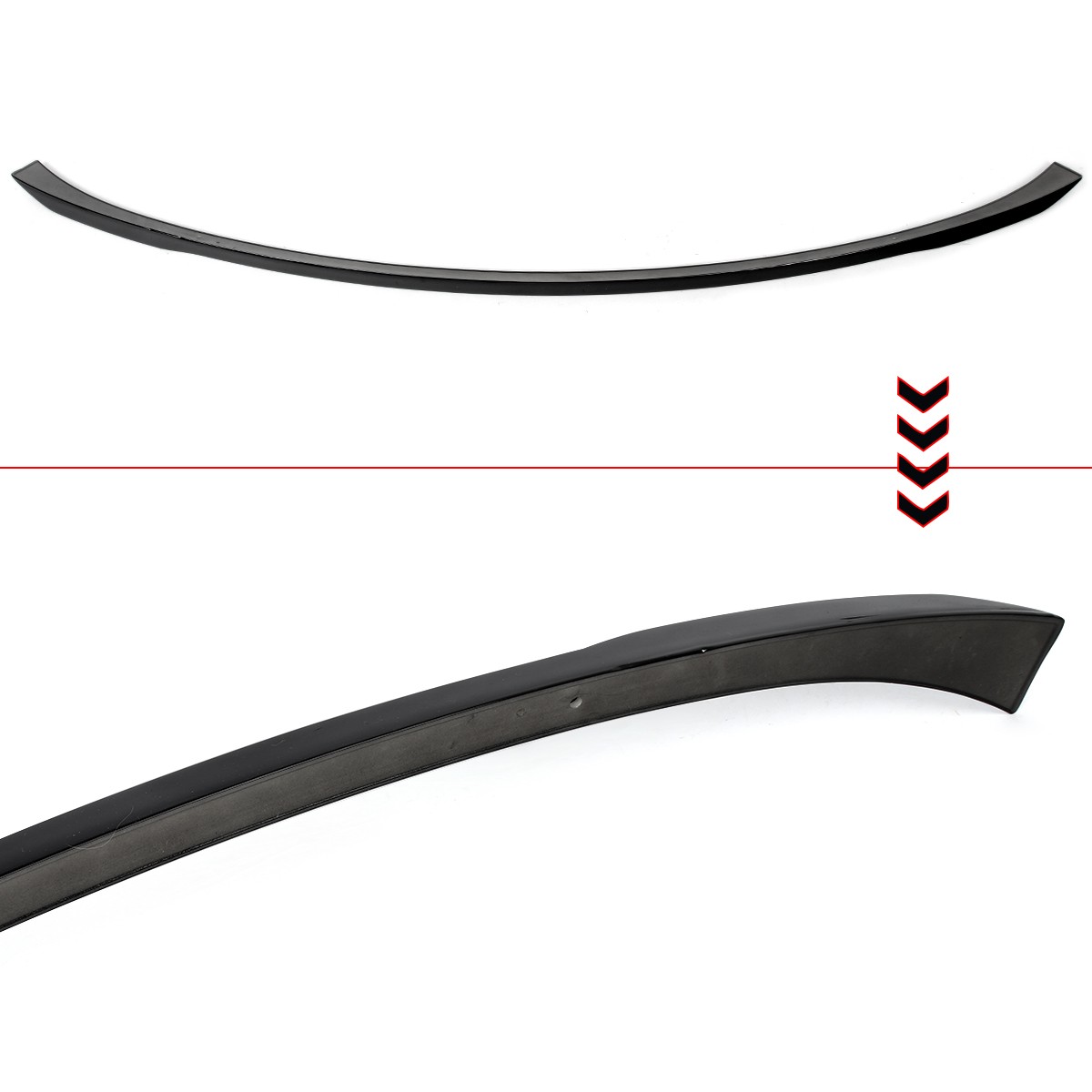 For 2019-2025 BMW G05 X5 M50i M60i Gloss Black Rear Trunk Spoiler Wing Lip ABS
