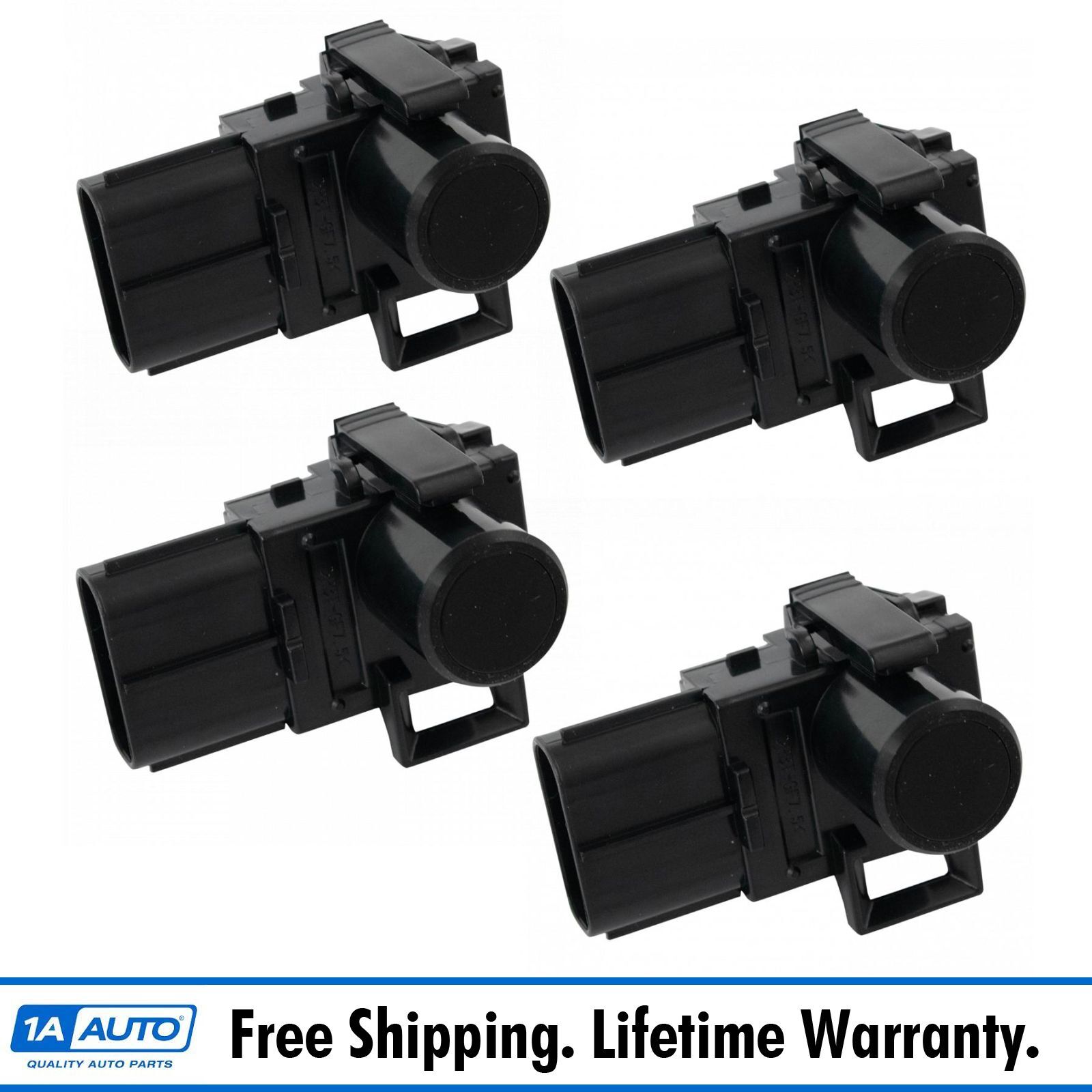4 Piece Rear Bumper Parking Assist Object Distance Sensor Kit for Toyota Sienna