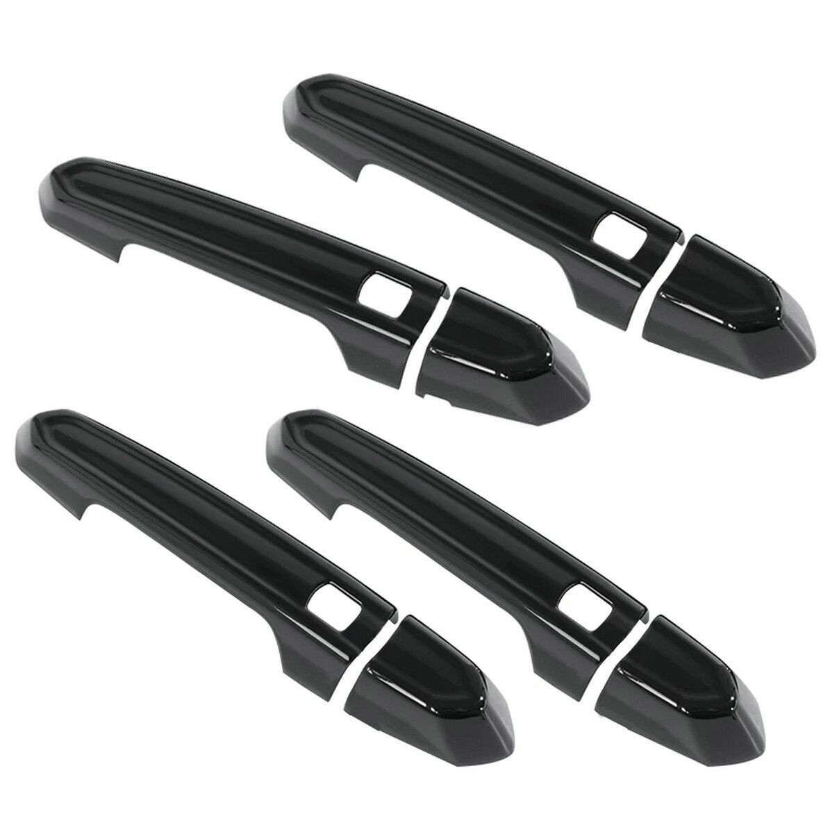 For Cadillac ATS XTS CT6 XT4 XT5 XT6 Gloss Black SmartKey Door Handle Cover Trim
