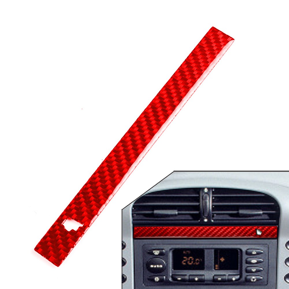 Red Upper Radio Console Panel Cover Trim For Porsche Boxster 996 1998-2004