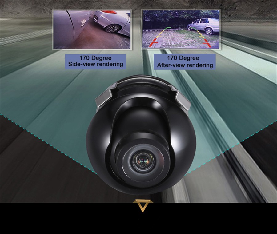 4 Way 360° Degree Panoramic View System Car DVR Recording Parking Camera Kit