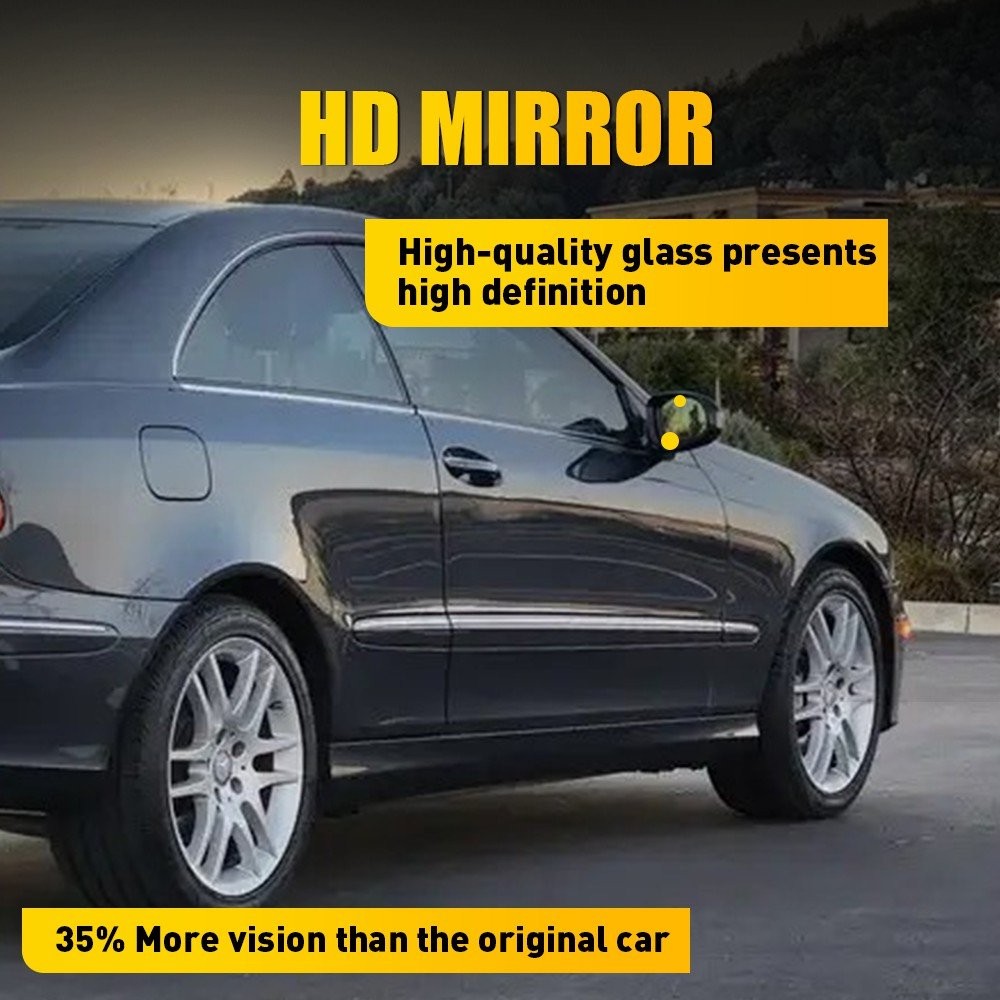 Mirror Glass Heated Driver &Passenger Side For Mercedes Benz CLK320 CLK350 CLK63