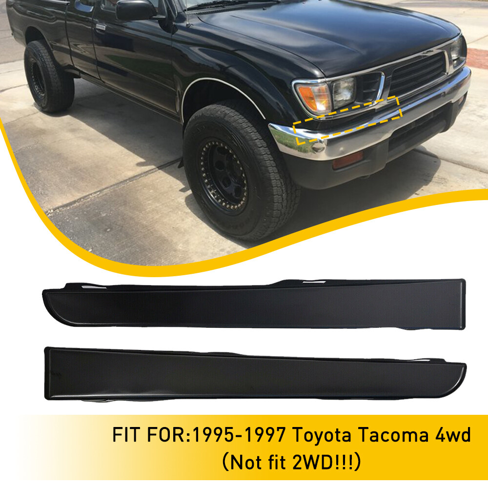 FOR 1995 1996 1997 TOYOTA TACOMA HEADLIGHT FILLER TRIM RIGHT & LEFT PAIR