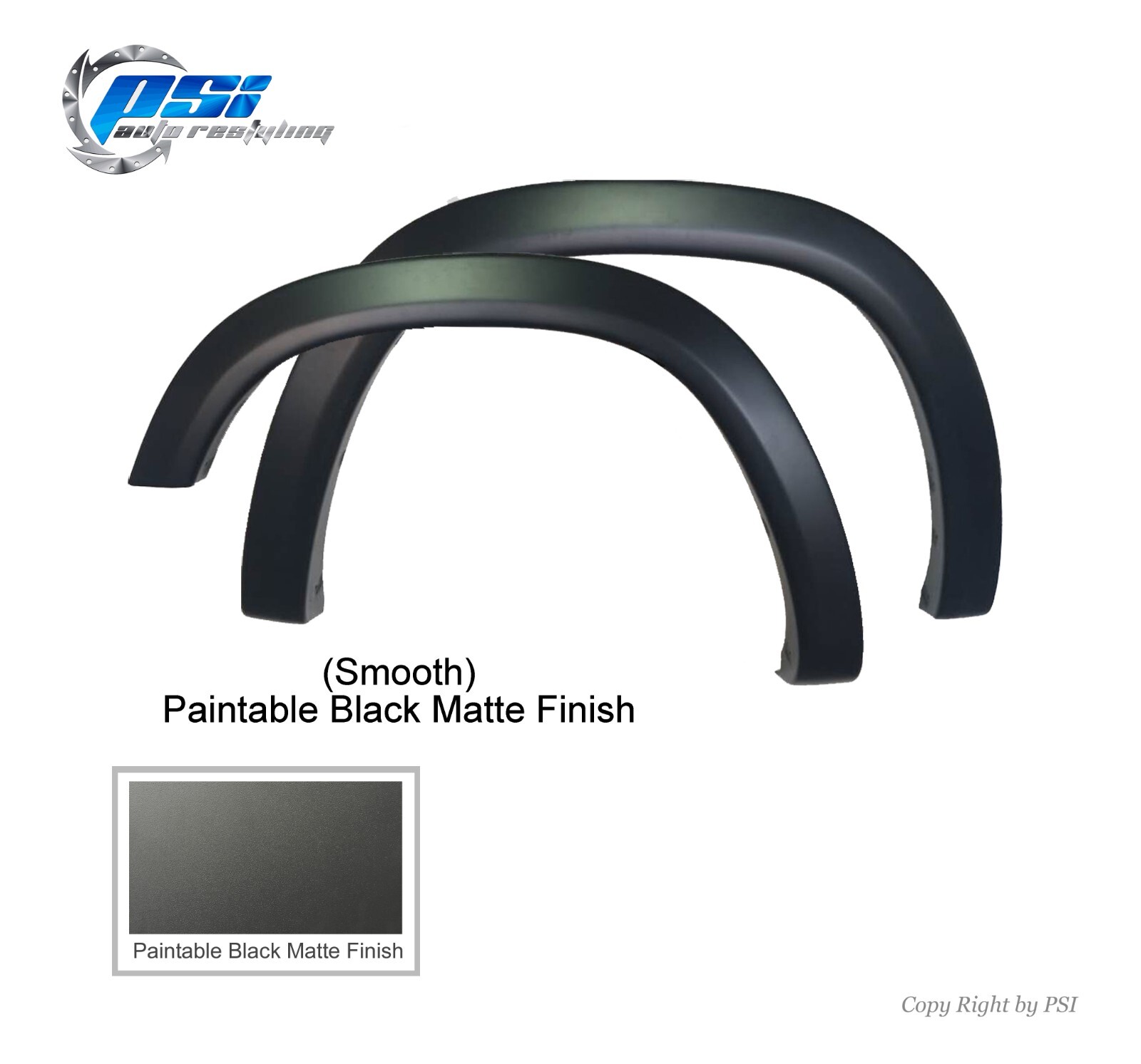 OE Style Fender Flares Paintable Fits Ram 1500 2019-2021 Complete Set
