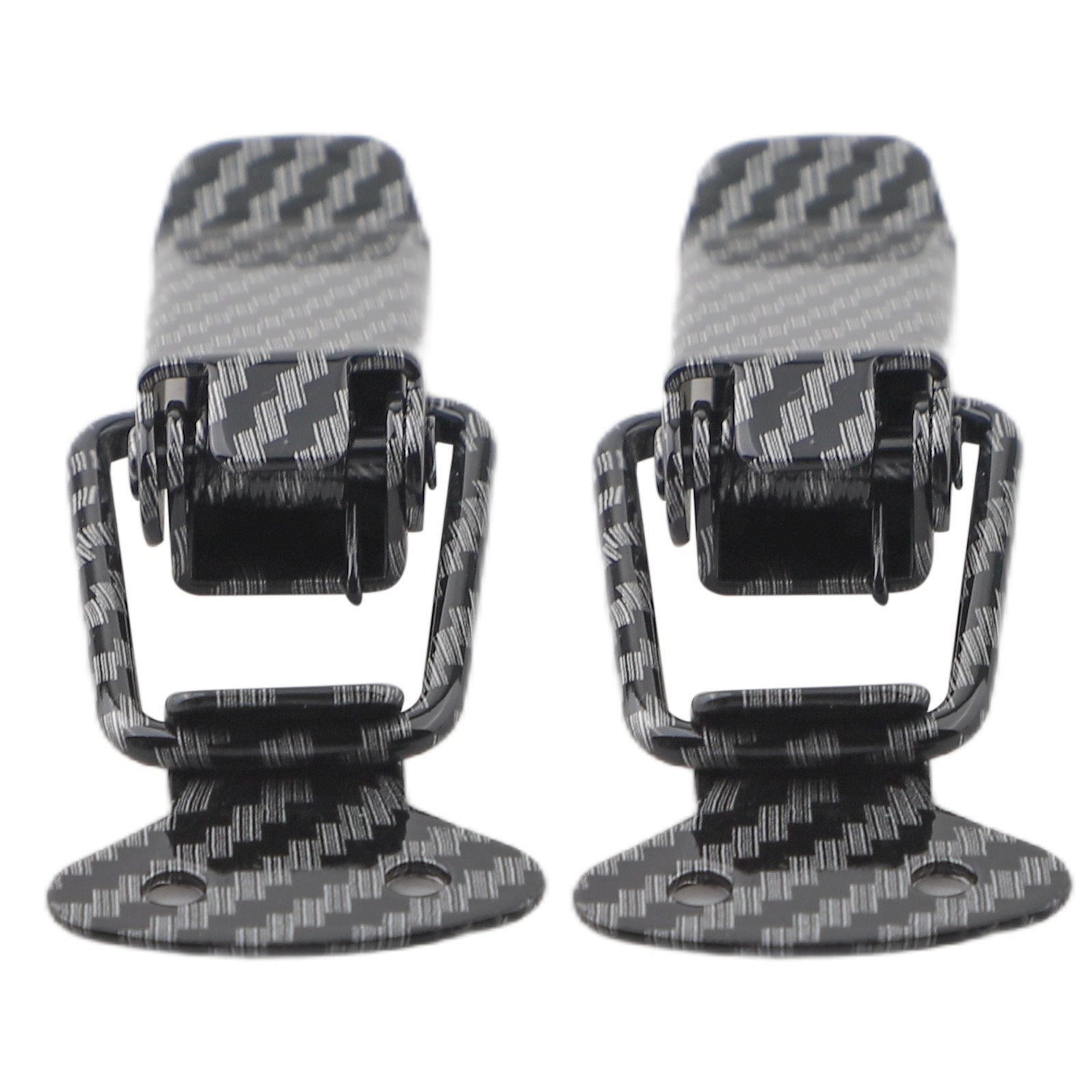 Quick Install Auto Bumper Clips Set of 2 in Lightweight Metal and Fibers