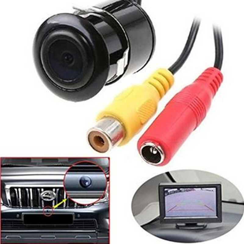170° Car Rear View Camera Reverse Back Up Parking Night Vision Waterproof Kit