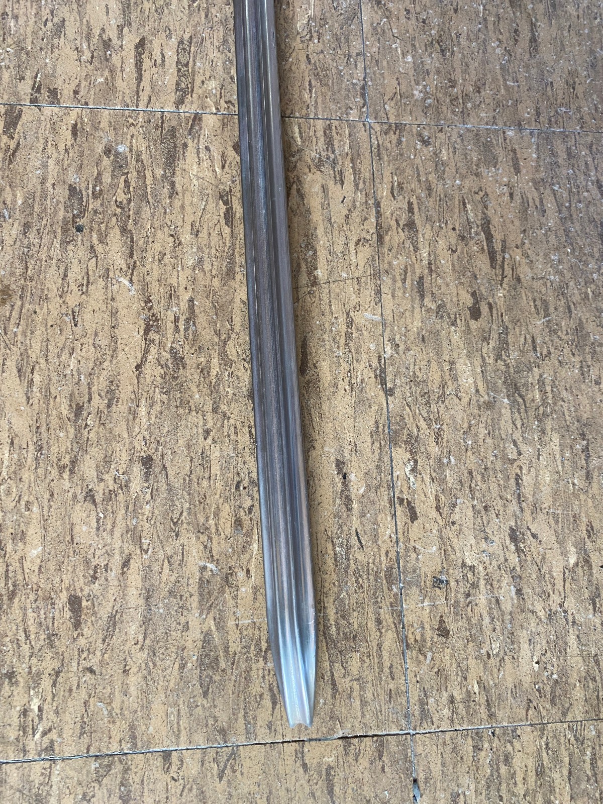 Single 1937 Buick Century Roadmaster Stainless Hood Trim Molding