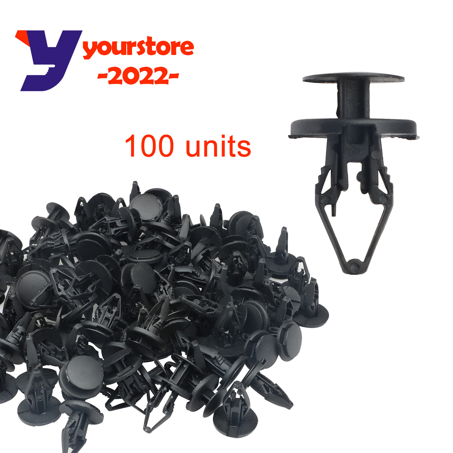 100x Air Dam Retainer Clip fit for Chevy Spark Sonic Trax GMC Canyon 2015-2021