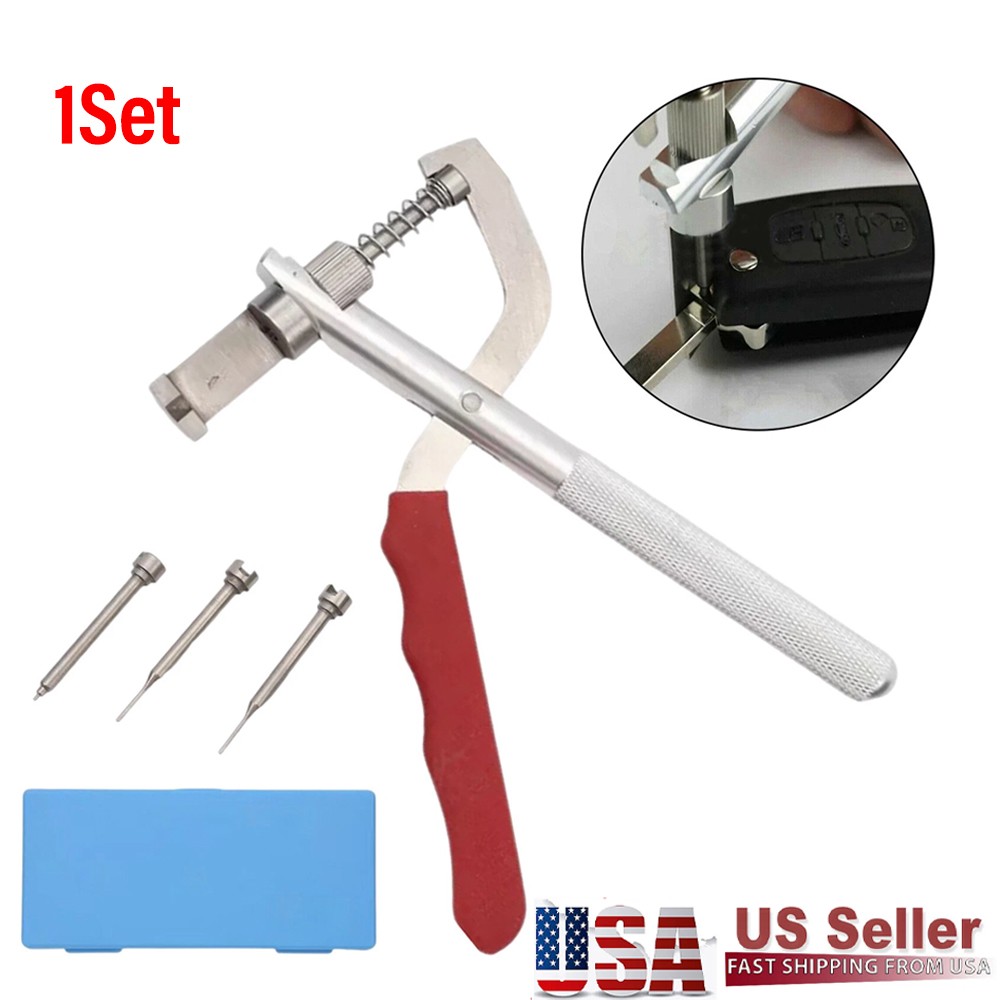 Car Remote Pin Disassembly Plier Remover Flip Key Blade Removal Install Tool 1x