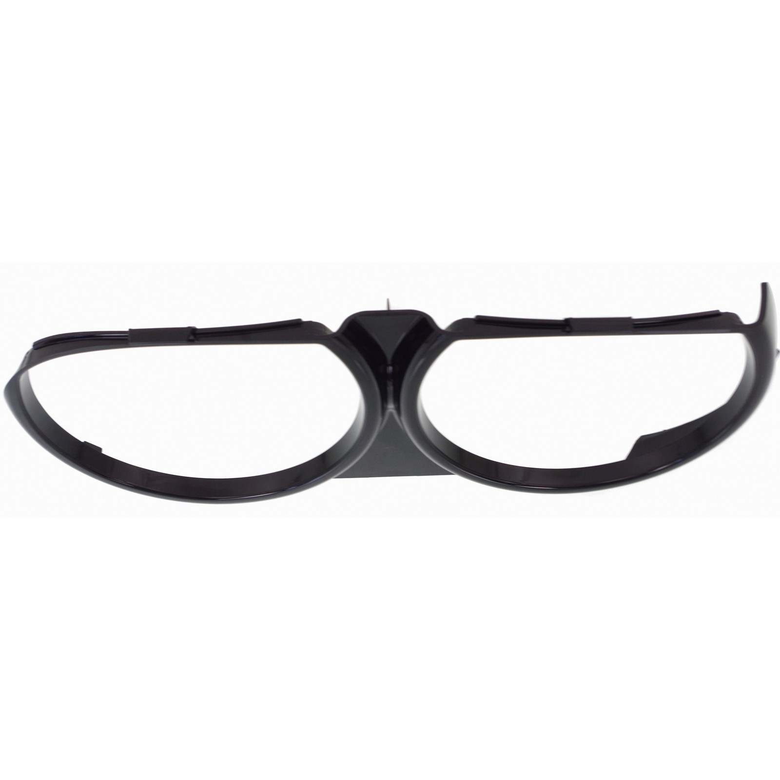 Right Passenger Headlight Door Bezel Fits 15-23 Dodge Challenger Gloss Black