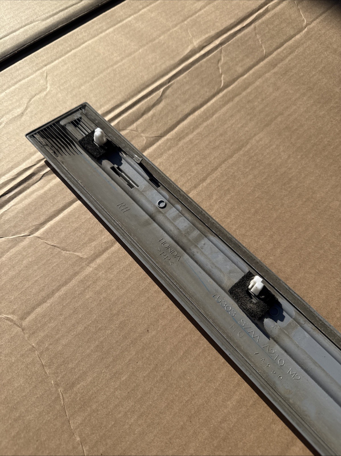 09-15 Honda Pilot Rear Right Outer Moulding Trim OEM RH Silver Chrome