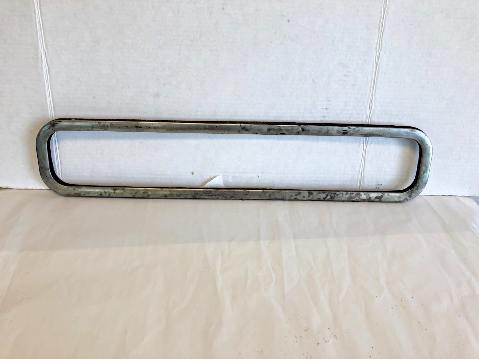 VINTAGE CUSTOM CONVERTIBLE TOP REAR WINDOW FRAME 25″ LONG X 5″ WIDE
