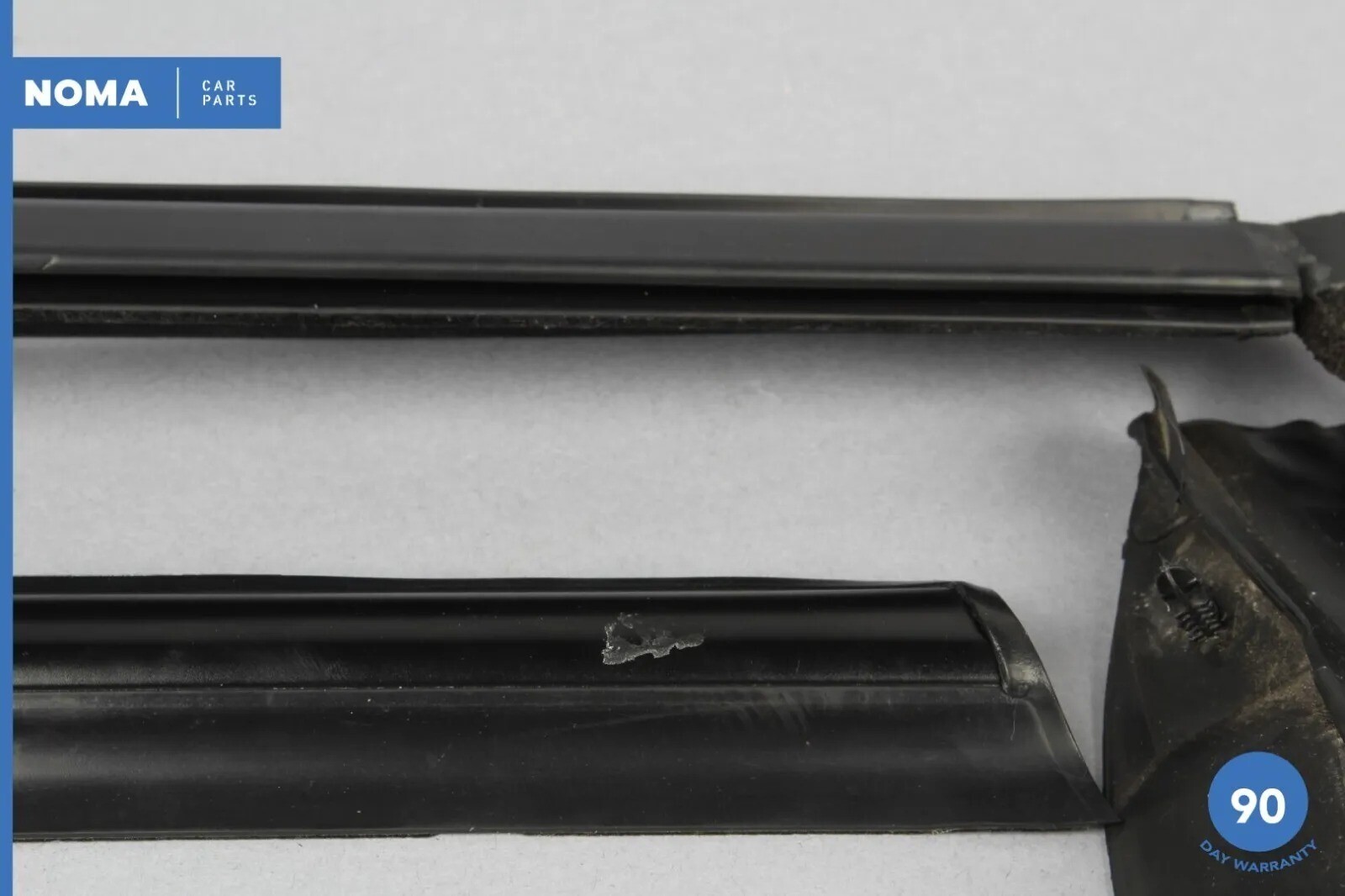 97-06 Jaguar X100 XKR Convertible Left Side Quarter Window Molding Seal Set OEM
