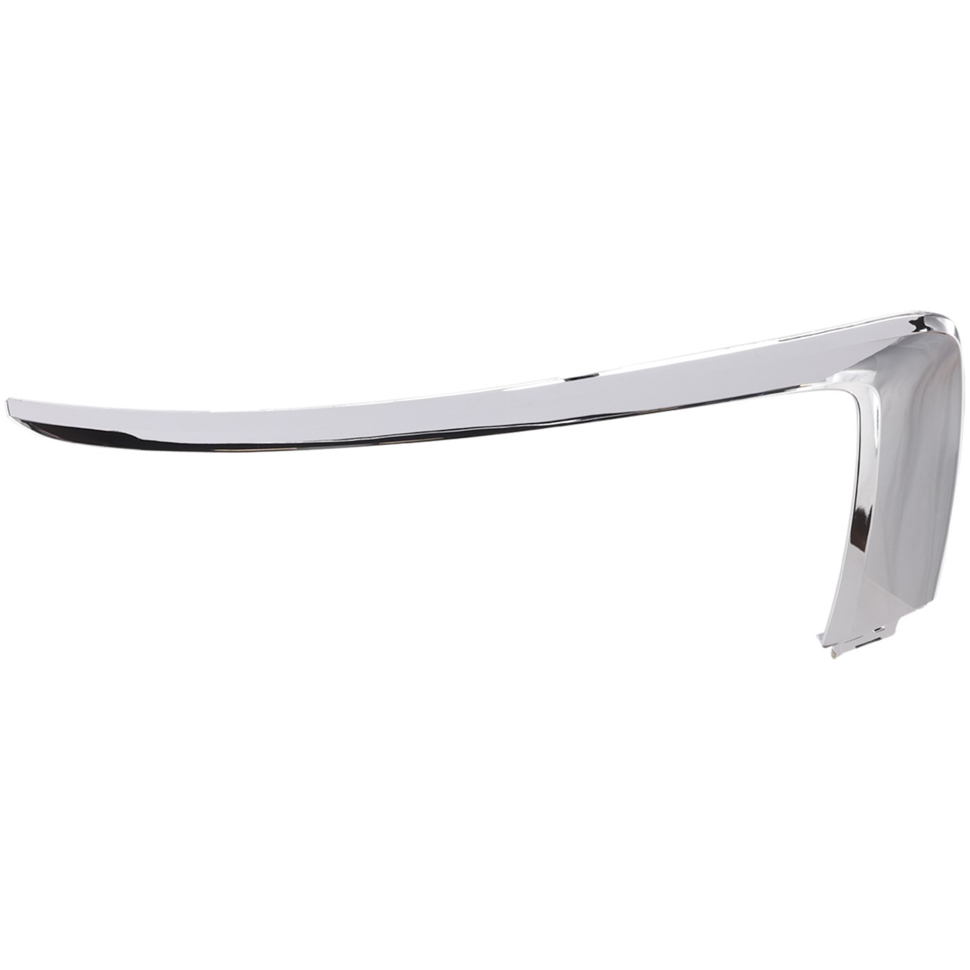 Pair Bumper Face Bar Trims Molding Step Pads Set of 2 Front Driver & Passenger