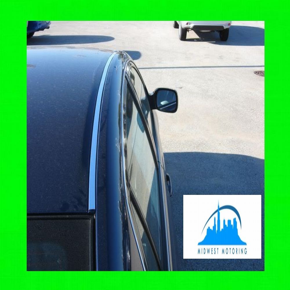 2009-2014 JAGUAR XF XFR XFR-S CHROME ROOF TRIM MOLDINGS 2010 2011 2012 2013