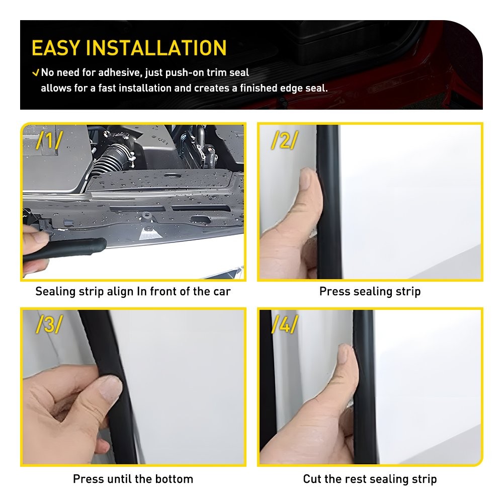 Engine Hood Seal Rubber Molding Trim 74142-TVA-A11 For Honda Accord 18-22 1-10X