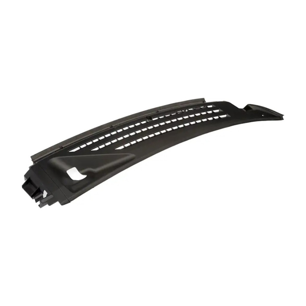 For Ford F-150 2009-2014 Windshield Wiper Cowl | Plastic; Rubber Black | Clip On