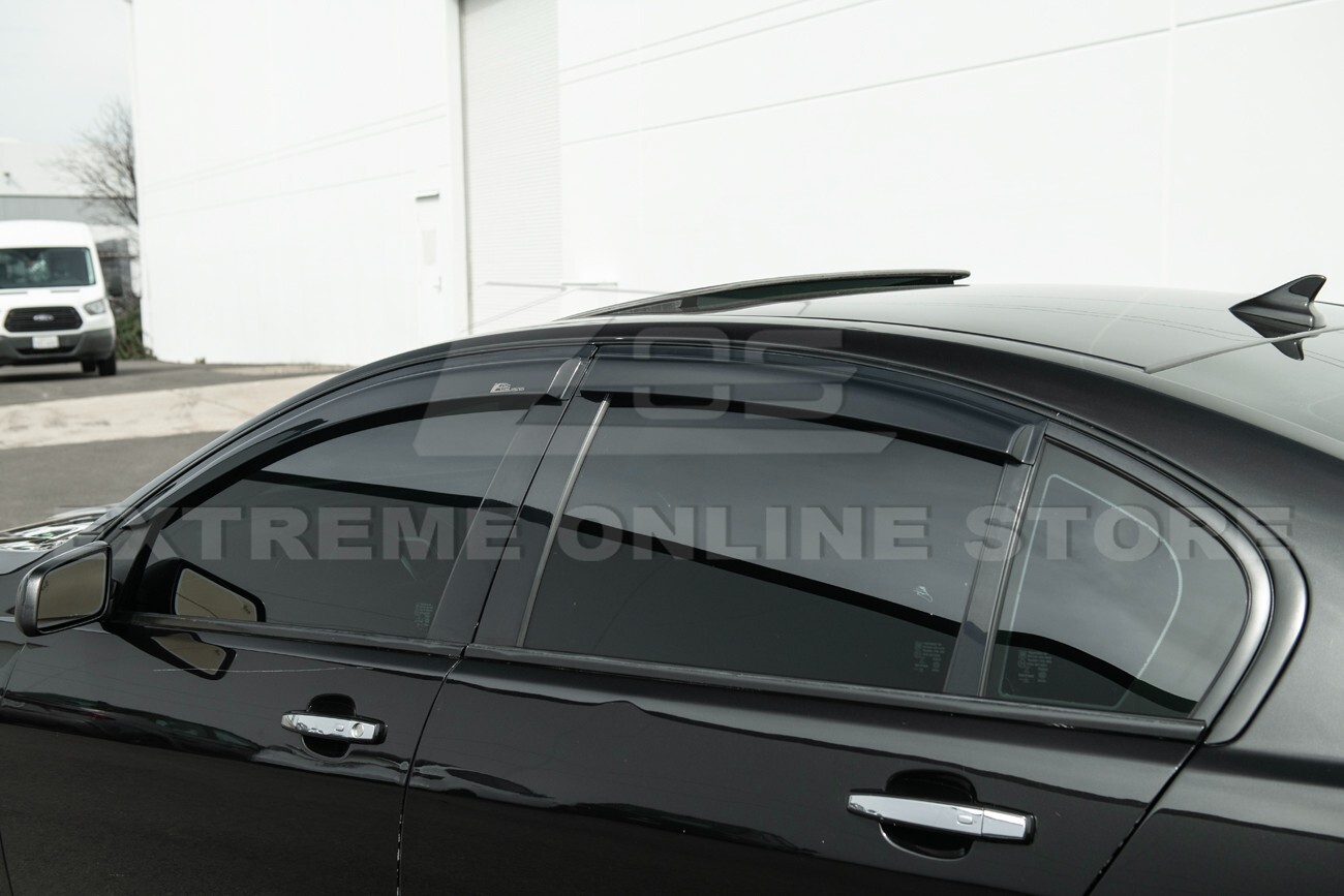 EOS Visors For 14-17 Chevy SS Tape On Style Side Vents Window Visors Rain Guards