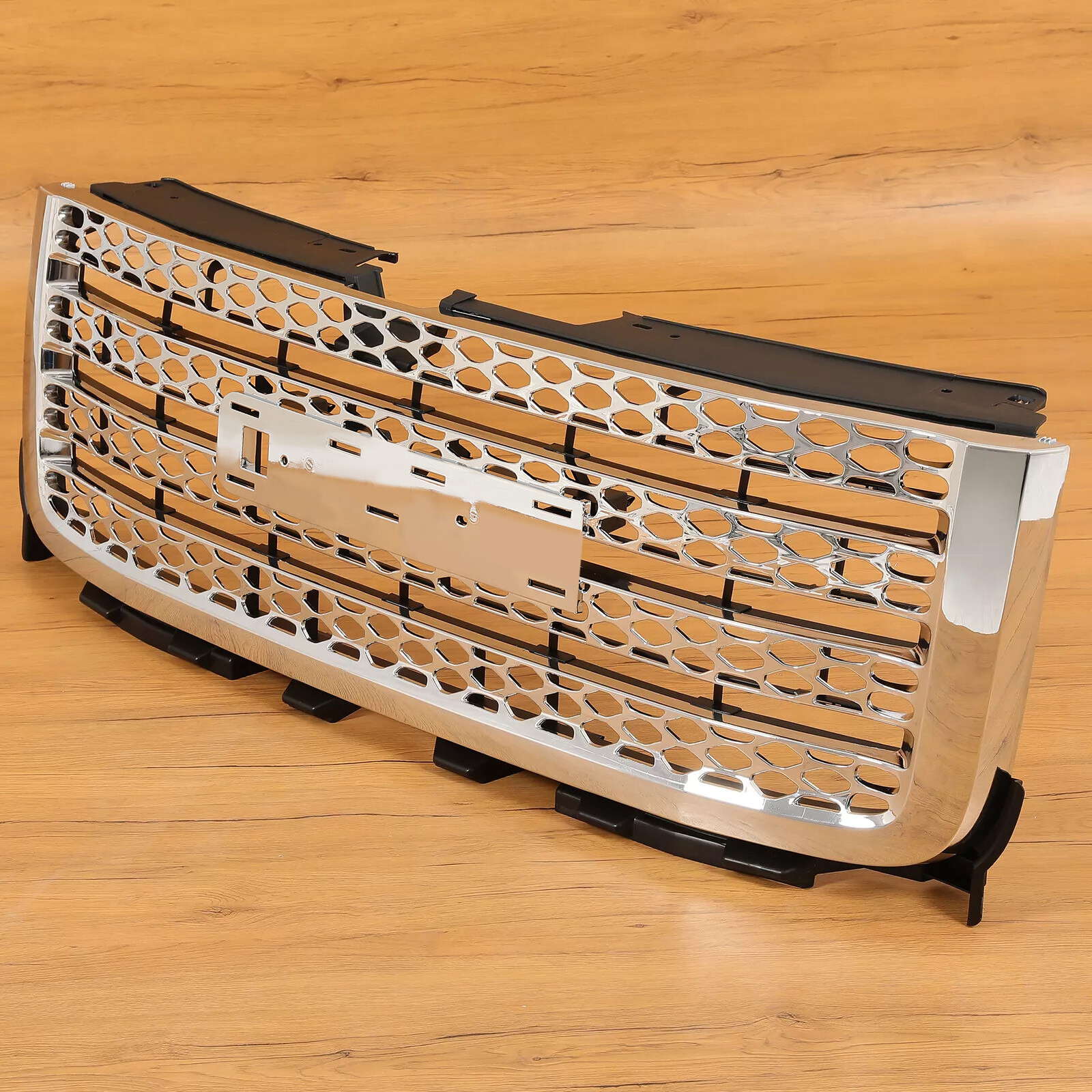 Front Upper Honeycomb Grille Chrome For GMC Sierra 2500/3500 HD 11-14 #20966057