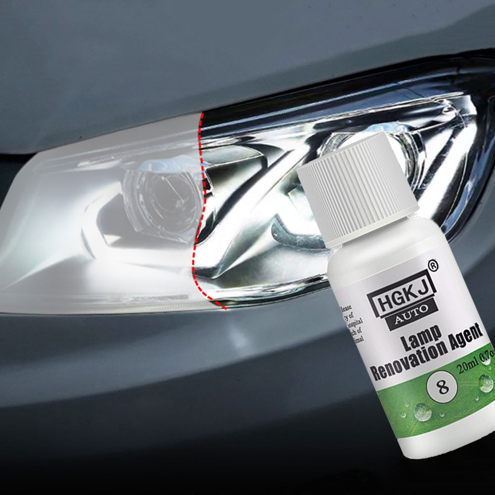20ml Car Headlight Polishing Repair Clean Retreading Agent Liquid Accessories