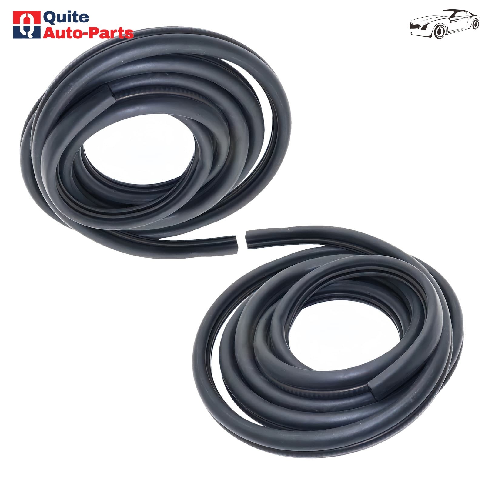 13.5 Ft Door Rubber Seal Weatherstrip Kit For 1986-07 Peterbilt 377 359 379 380