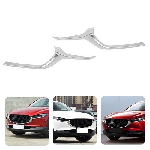 Left and Right Front Bumper Molding Trim for 2020-2023 Mazda CX-30