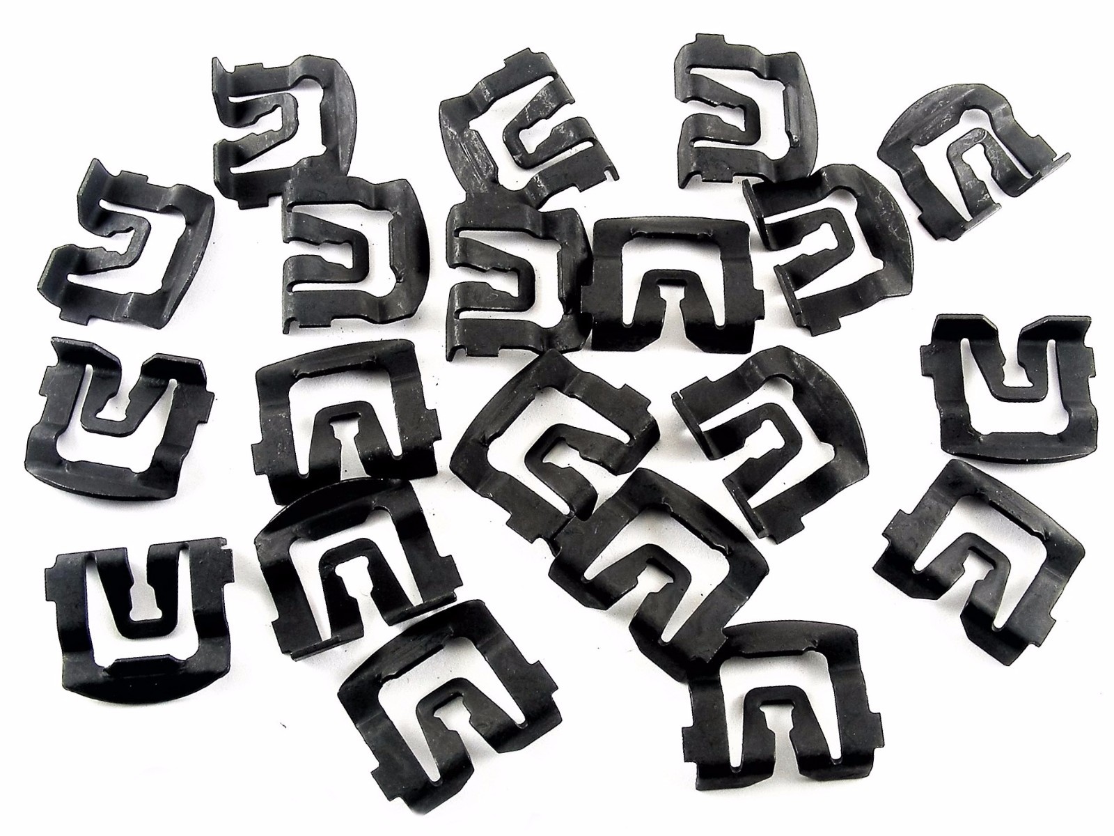 Ford F100 F150 F250 F350 Windshield Trim Molding Clips- 20 clips- #026