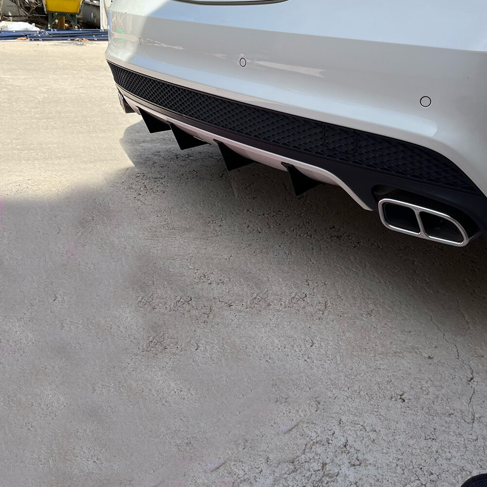 For Mini Cooper Clubman Paceman Countryman Rear Bumper Lip Diffuser 4 shark Fin