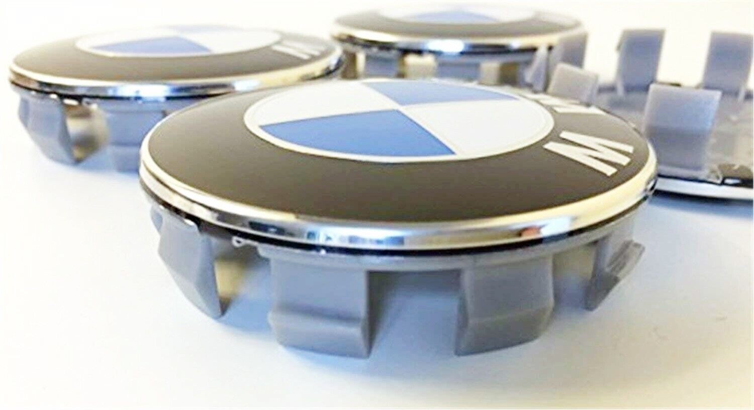 4X 68mm Wheel Center Hub Caps Logo Badge Emblem for 1-7 Series Genune