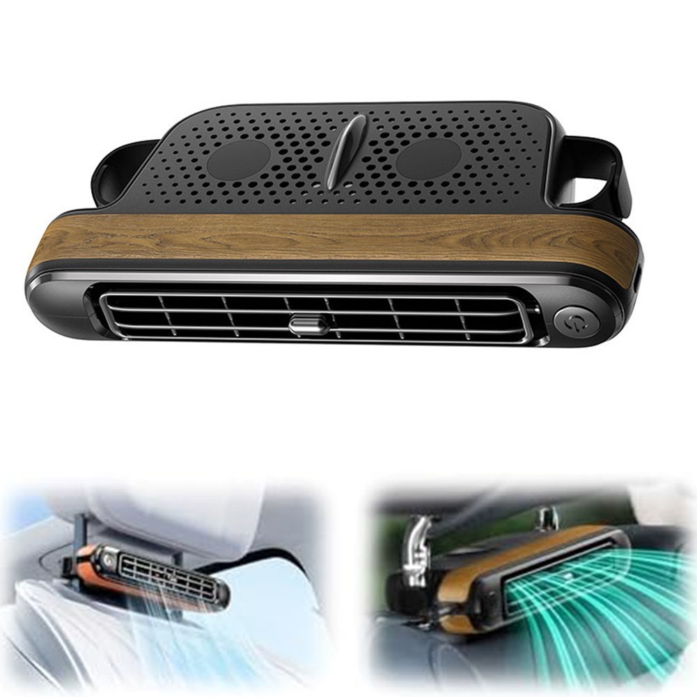 USB Vehicle Fan with 3 Adjustable Speeds Car Cooling Fan for SUV RV Boat