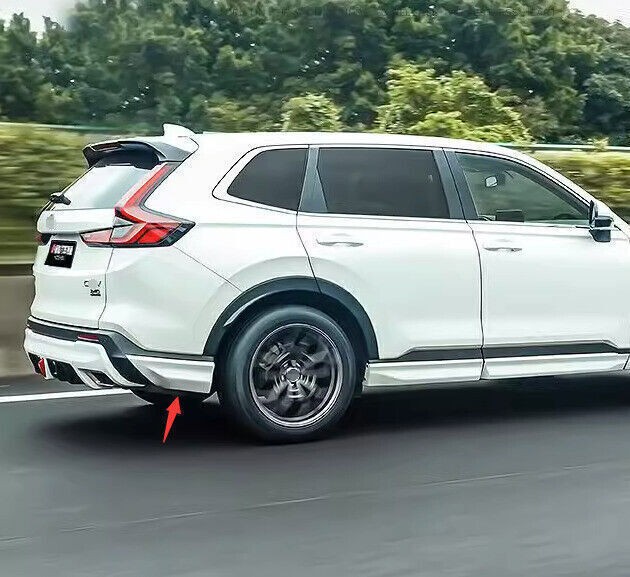 For Honda CRV CR-V 2023-2024 White YOFER Rear Bumper Side Spoiler Apron Guard