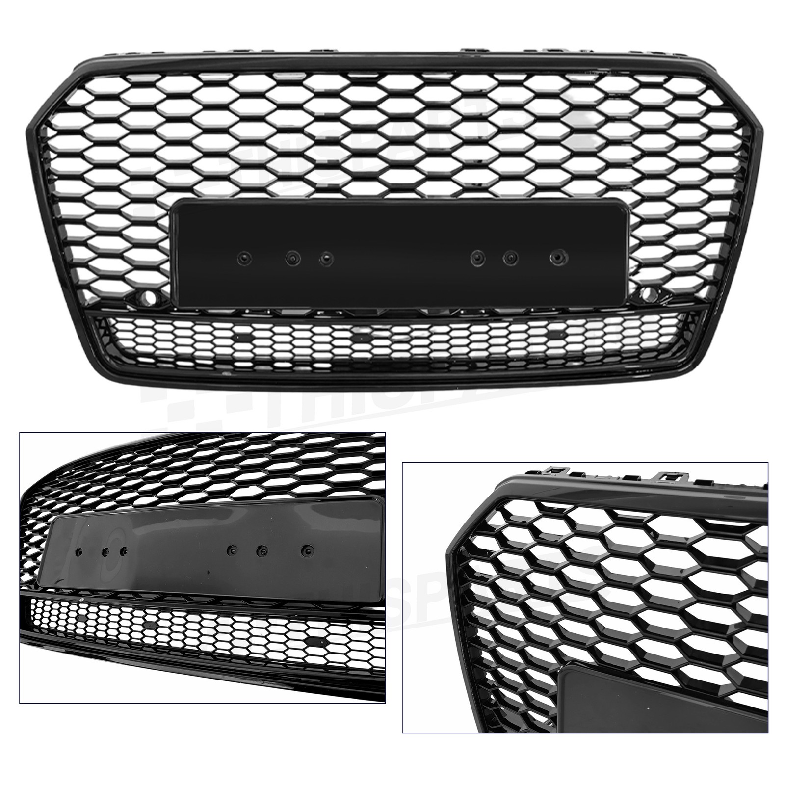 Bumper Body Kit For 2016-2018 Audi A7 S7 Upgrade To RS7 Renn Racing Sport Style