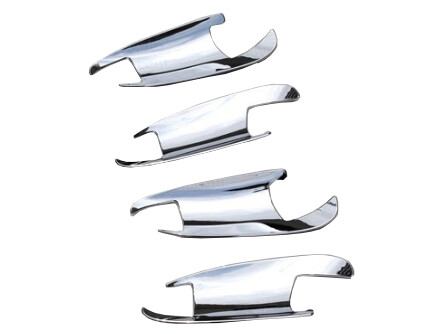 Shiny Chrome Silver Door Handle Bowl Cup Cover Fits 12-18 W218 CLS550