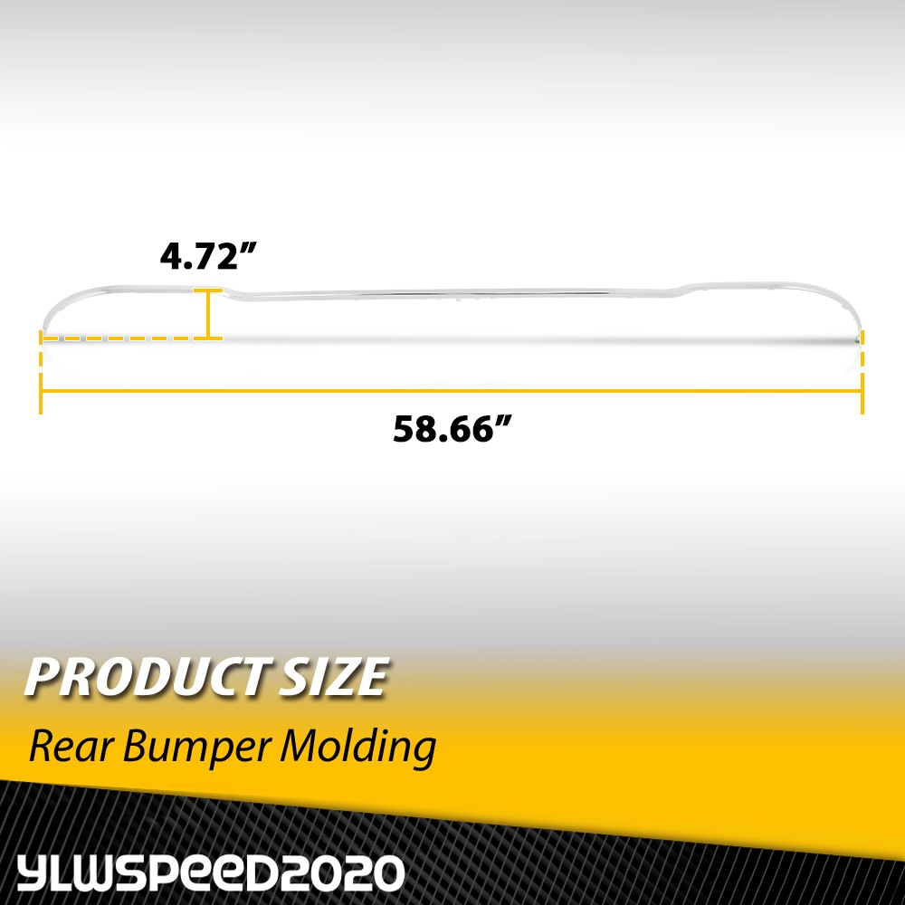 Fit For Mercedes Benz E300 E350 W213 2016-2020 Rear Bumper Molding #A2138850321
