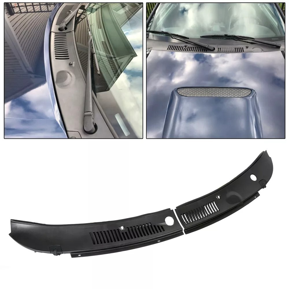 2 Pcs Windshield Wiper Cowl Vent Grille Panel LH RH Side For 99-04 Ford Mustang
