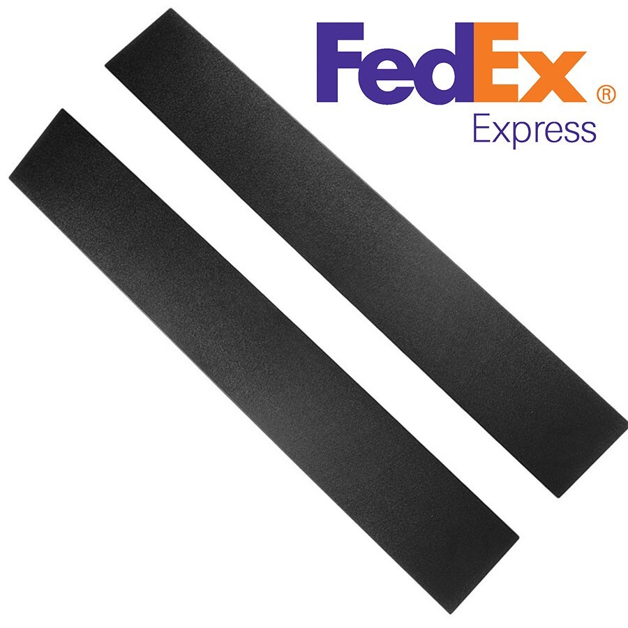 Pair Black Front B Pillar Post Moulding Cover Trim Caps For Chrysler Town 08-16