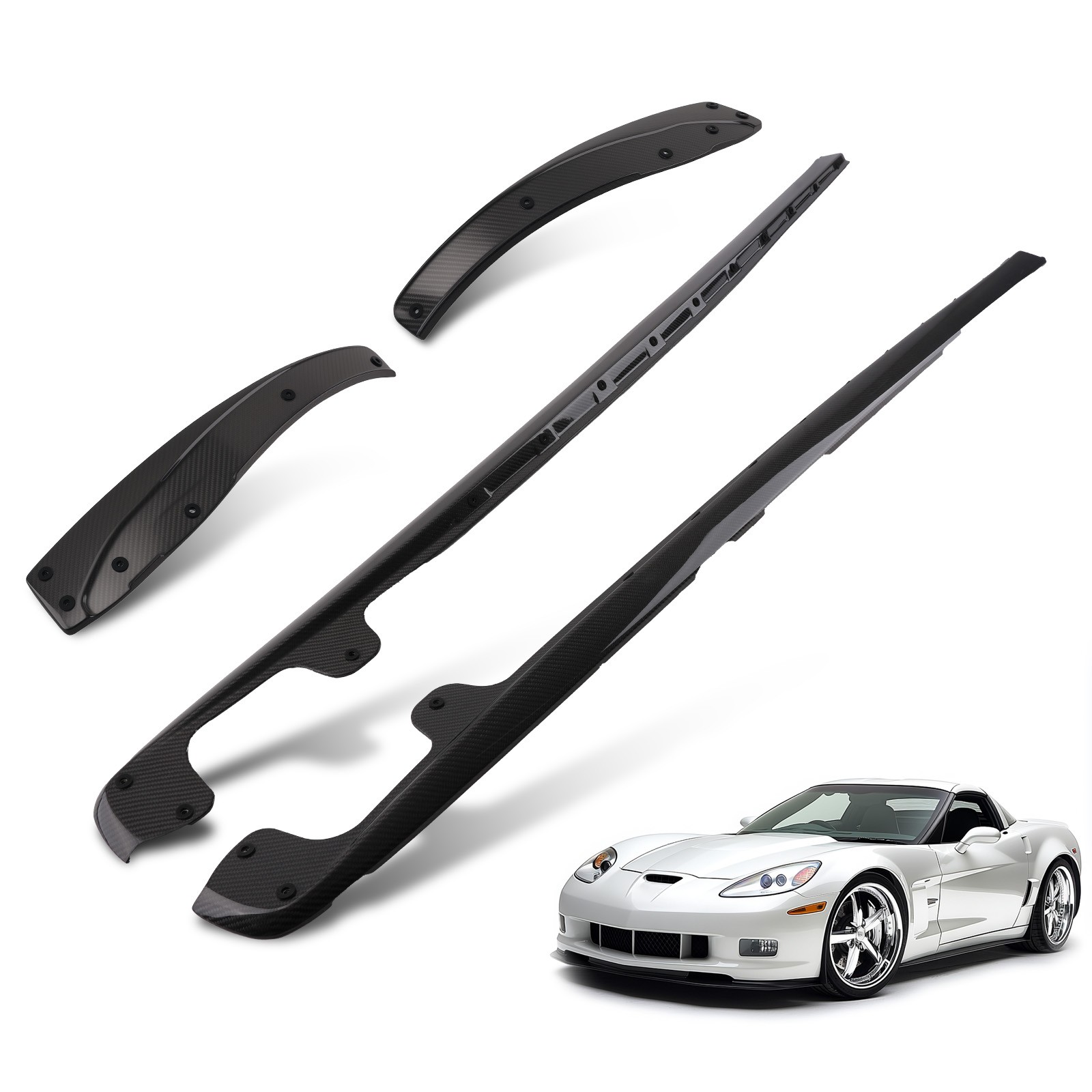 Carbon Extension Body Kit for Chevrolet Corvette Wide Body 2005-2013
