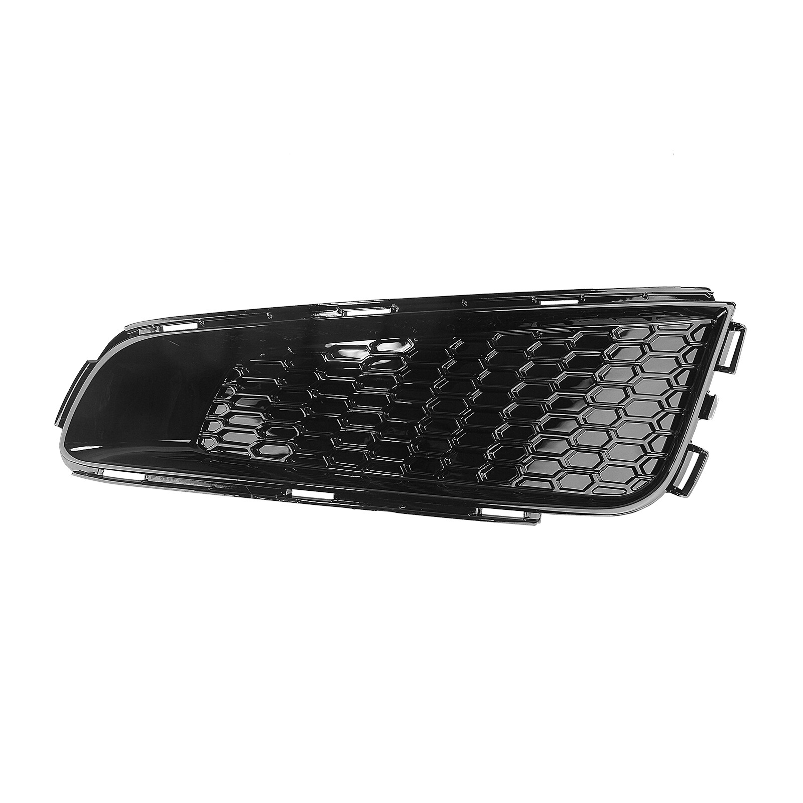 Gloss Black Front Fog Light Cover Air Vent Grille For Cadillac ATS 2013-14 Left