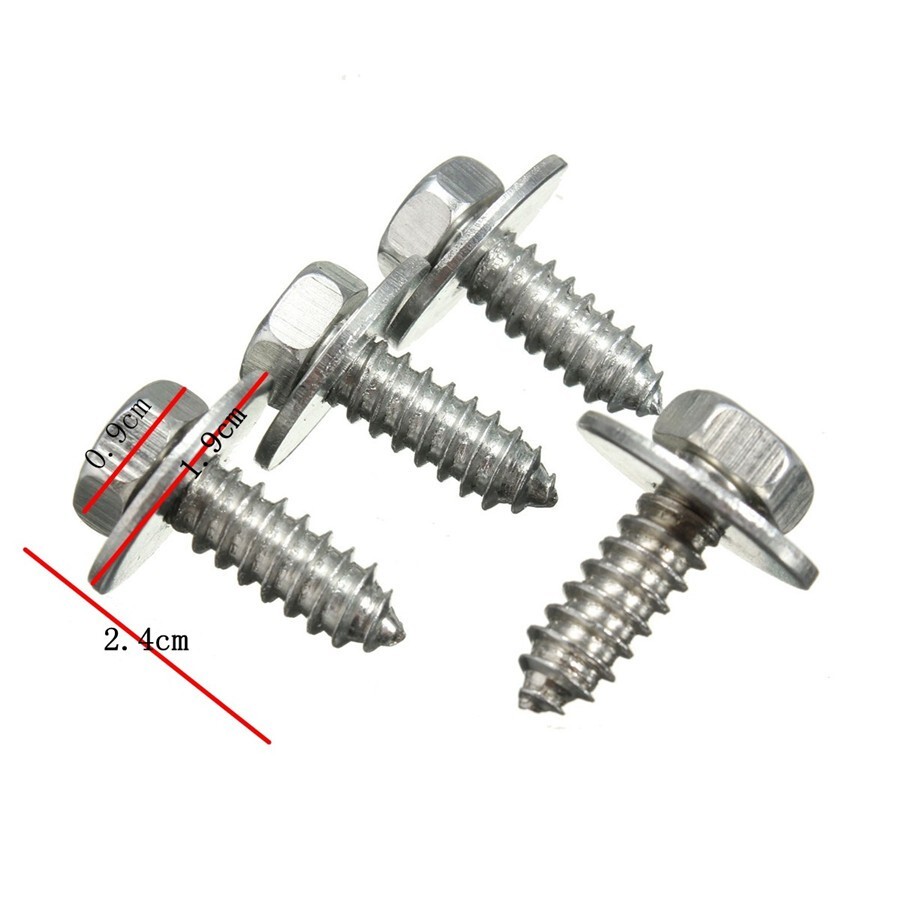 40Pcs Fastener For Car Engine Undertray Cover Clips Bottom Shield Guard Screws