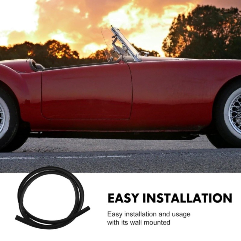 1.6M Car Dashboard Windshield Gap Filler Push Seal Strip Rubber Noise Insulation