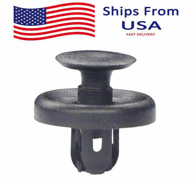 25 Pc Fender Nylon Push Retainer Clips For GM Toyota Lexus 88970767 90467-10183
