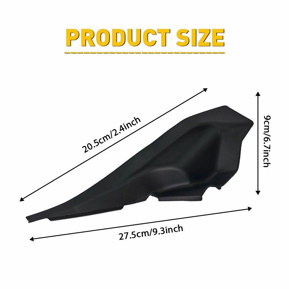 For Toyota Tundra 14-21 Front Windshield Wiper Cowl Side Extension Cover Trim X