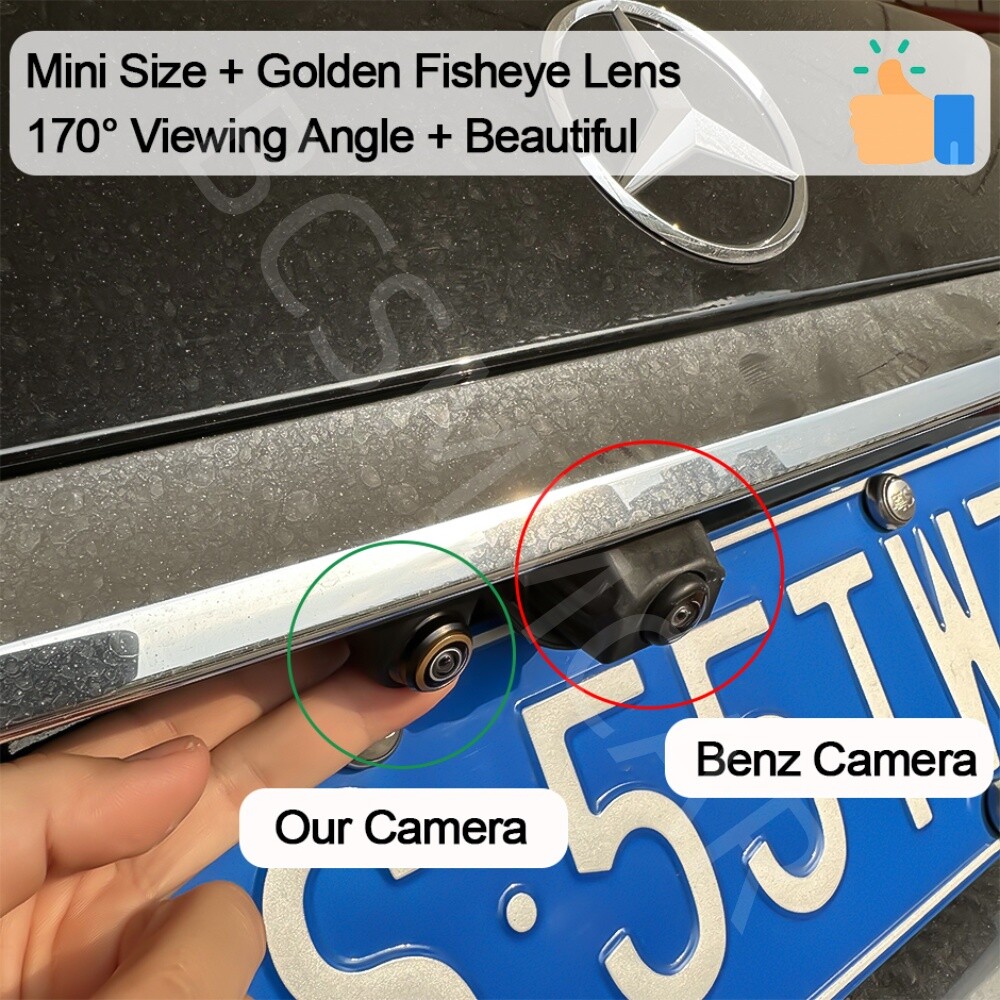 170º CVBS Car Rear View Reverse Backup Camera Parking Night Vision Fisheye Lens